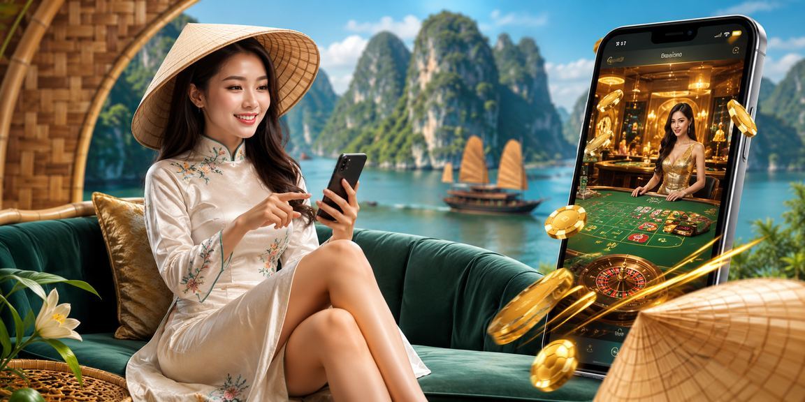 Người dùng Hạ Long mở giao diện thể thao trên ứng dụng di động vào buổi tối